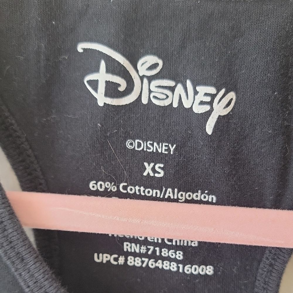 Disney Black Tank Top with Stitch and Patriotic Colors - Picture 2 of 10